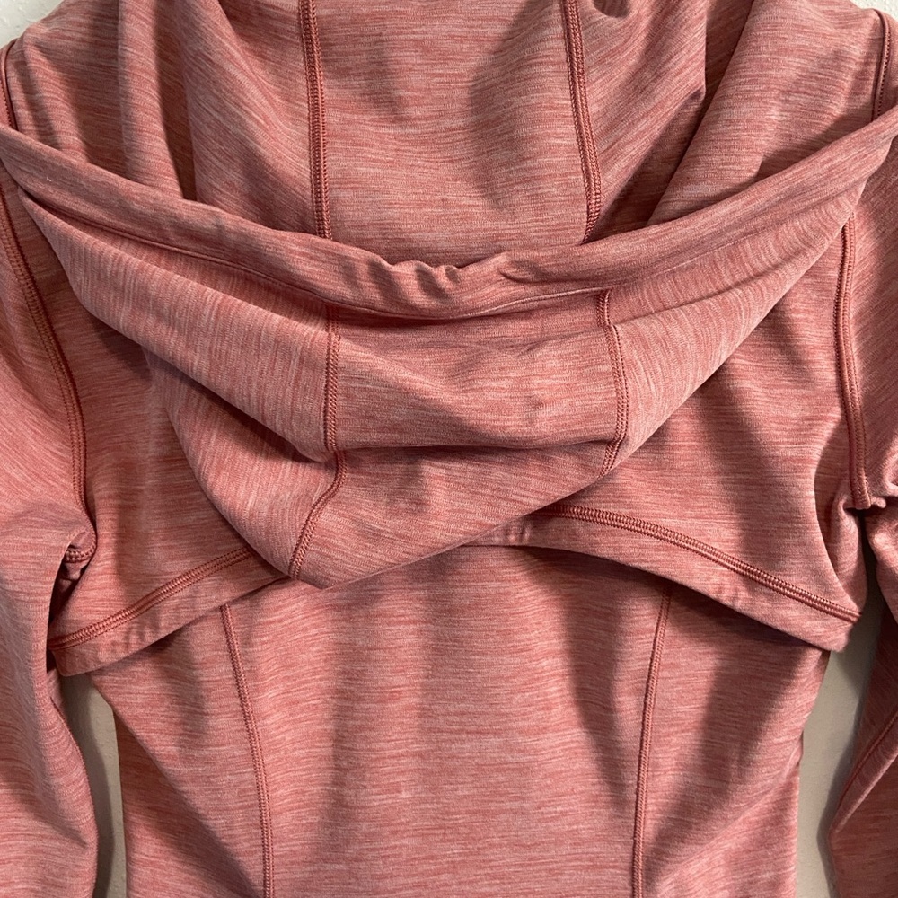 Lululemon Athletic Hooded Define
Jacket Nulu Heathered Brier Rose - Picture 8 of 10